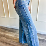 Light Wash Wide Leg Jeans