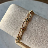 Polished Link Chain Bracelet