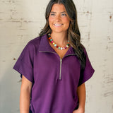 Luxeknit Relaxed Half-Zip Pullover