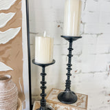Matte Black Pedestal Stand - Large