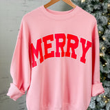 Merry Bold Fill In Graphic Top