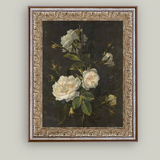 Moody Still Life Rose Framed Art | 8x10"