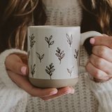 Brown Leaves Coffee Mug