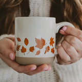 Orange Leaves Coffee Mug