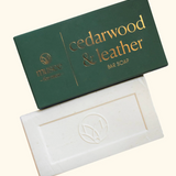 Cedarwood + Leather Bar Soap