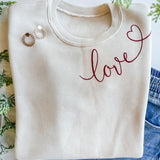 Love Script Crewneck