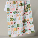 Patchwork Garden Tea Towel