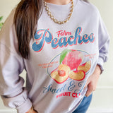 Peaches Graphic Sweatshirt
