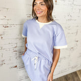 Periwinkle Sporty Everyday Top