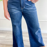 Petite High Rise Wide Leg Jeans