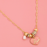 Blush Love Charm Necklace