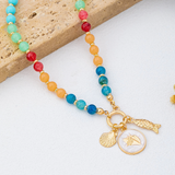 Rainbow Coastal Charm Necklace | Online Exclusive