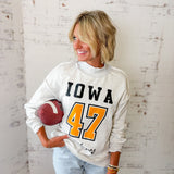 *PREORDER* Reversible Collegiate Mock Neck Sweatshirt