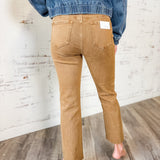 Risen Mid Rise Crop Straight Pants