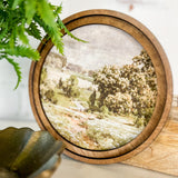 Round Spring Landscape Art