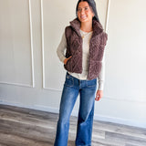 Sherpa Zip-Up Vest