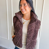 Sherpa Zip-Up Vest