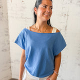 Slouchy Off-Shoulder Tee
