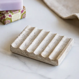 Speckled Ridged Soap Dish