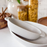 Ceramic Serving Dish with Handles