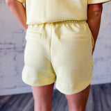 Striped Lounge Set Shorts
