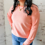 Striped Waffle Knit Sweater