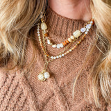 Sunburst Layered Necklace