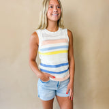 Boardwalk Breeze Sweater Tank