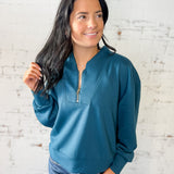 The Go-To Half Zip Pullover