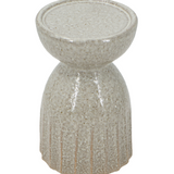 Textured Ceramic Pedestal – Small