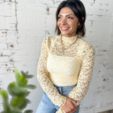 Lace Long Sleeve Top
