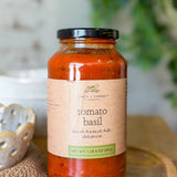Tomato Basil Sauce Jar