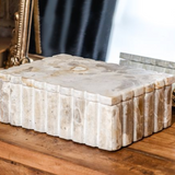 Travertine Decorative Box