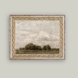 Tree And Cloud Landscape | 8x10"
