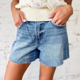 Vervet Classic Relaxed Denim Shorts