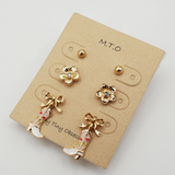 Western Charm Stud Earring Set