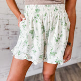 Willow Breeze Floral Shorts