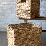 Water Hyacinth Square Baskets