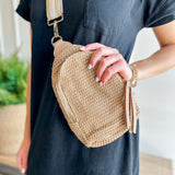 Rowan Raffia Sling Bag